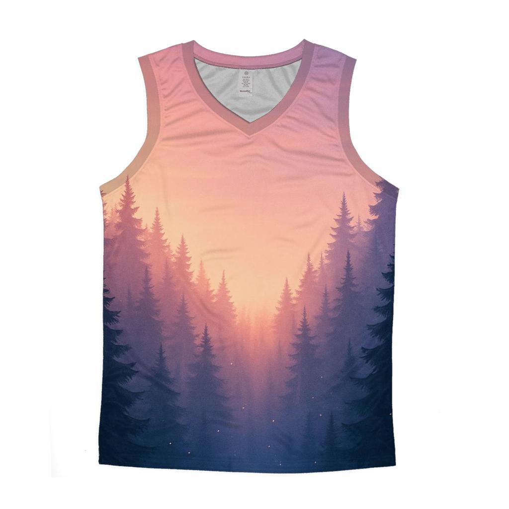 Whispers Of The Dusk Forest sports performance tank tops