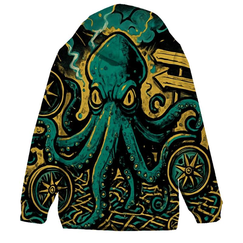 Chaotic Compass Kraken premium hoodies