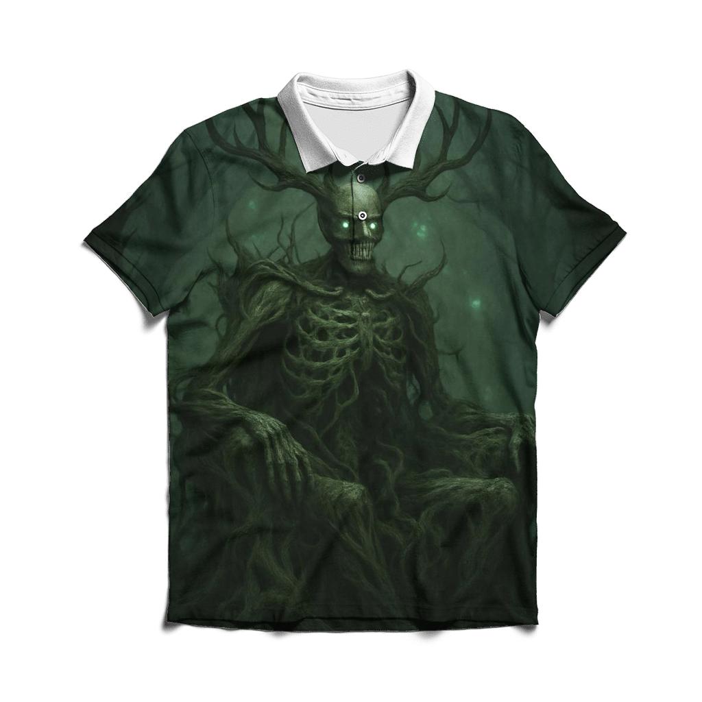 Throne Of The Hollow Forest King personalized polo shirts