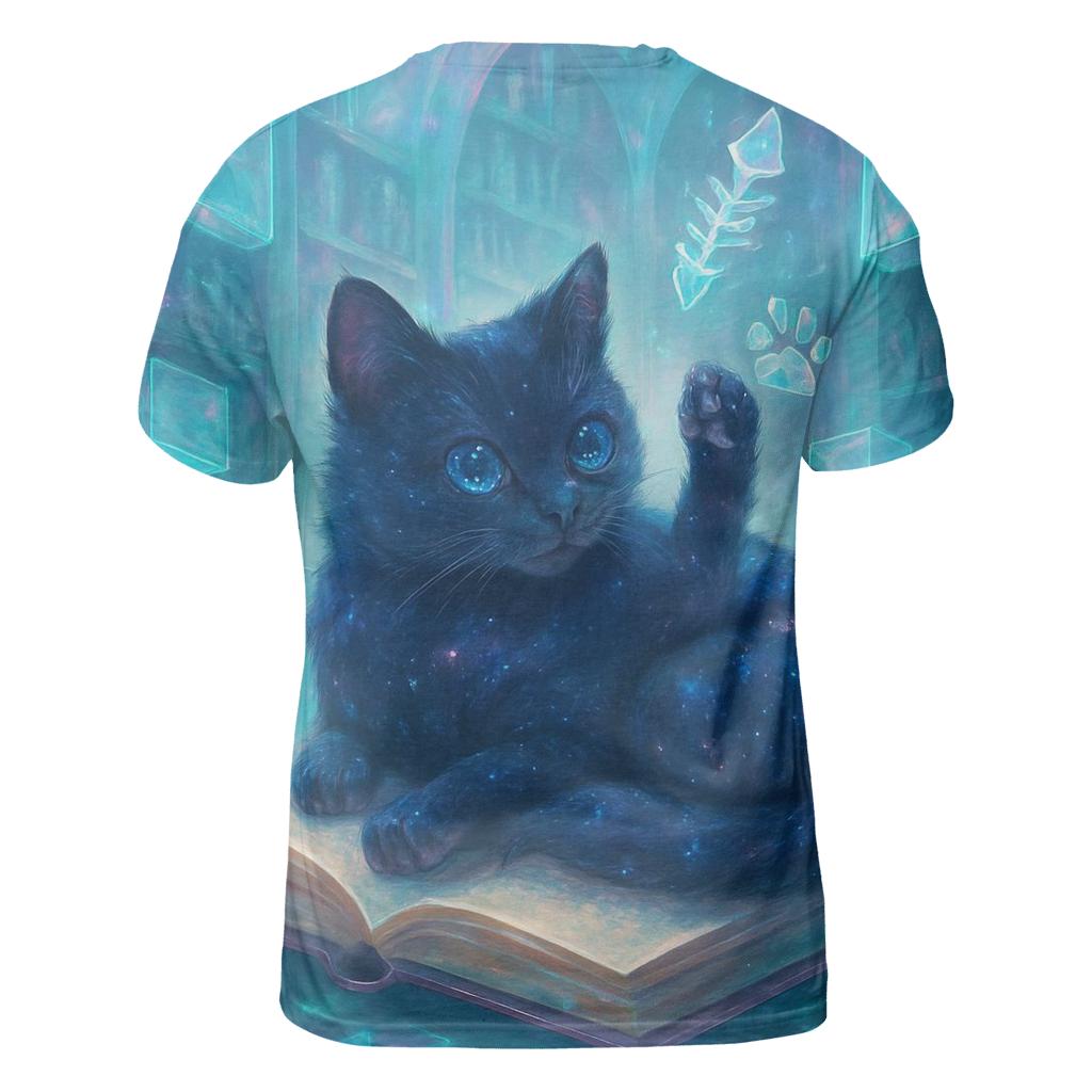 Crystal Library Cat Keeper unique graphic print tees