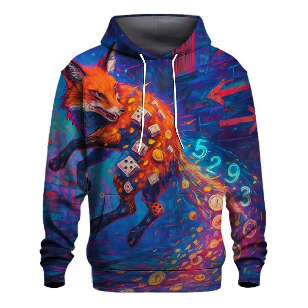Cascade Of Coincidence Fox pullover hoodies