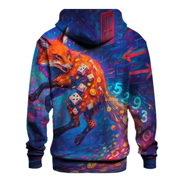 Cascade Of Coincidence Fox pullover hoodies