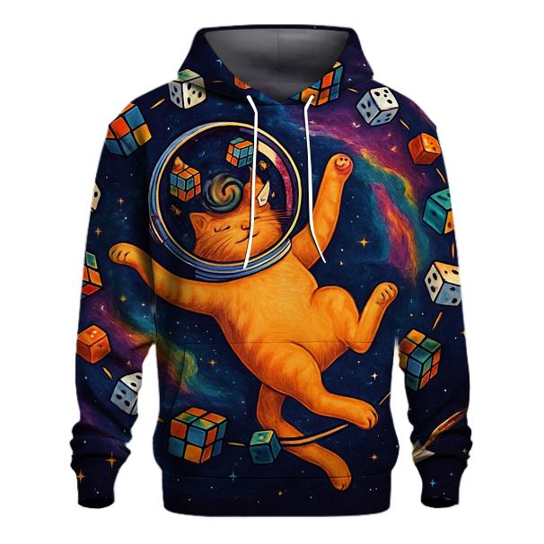 Dice Orbit Astronaut Cat hoodie styles