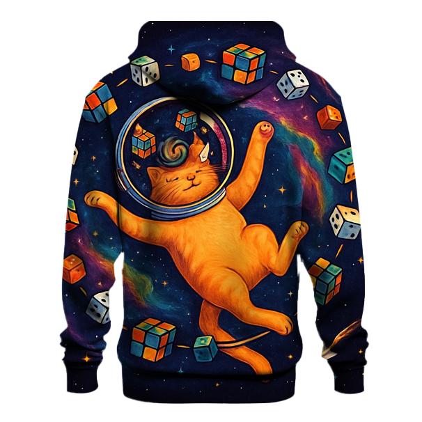 Dice Orbit Astronaut Cat hoodie styles