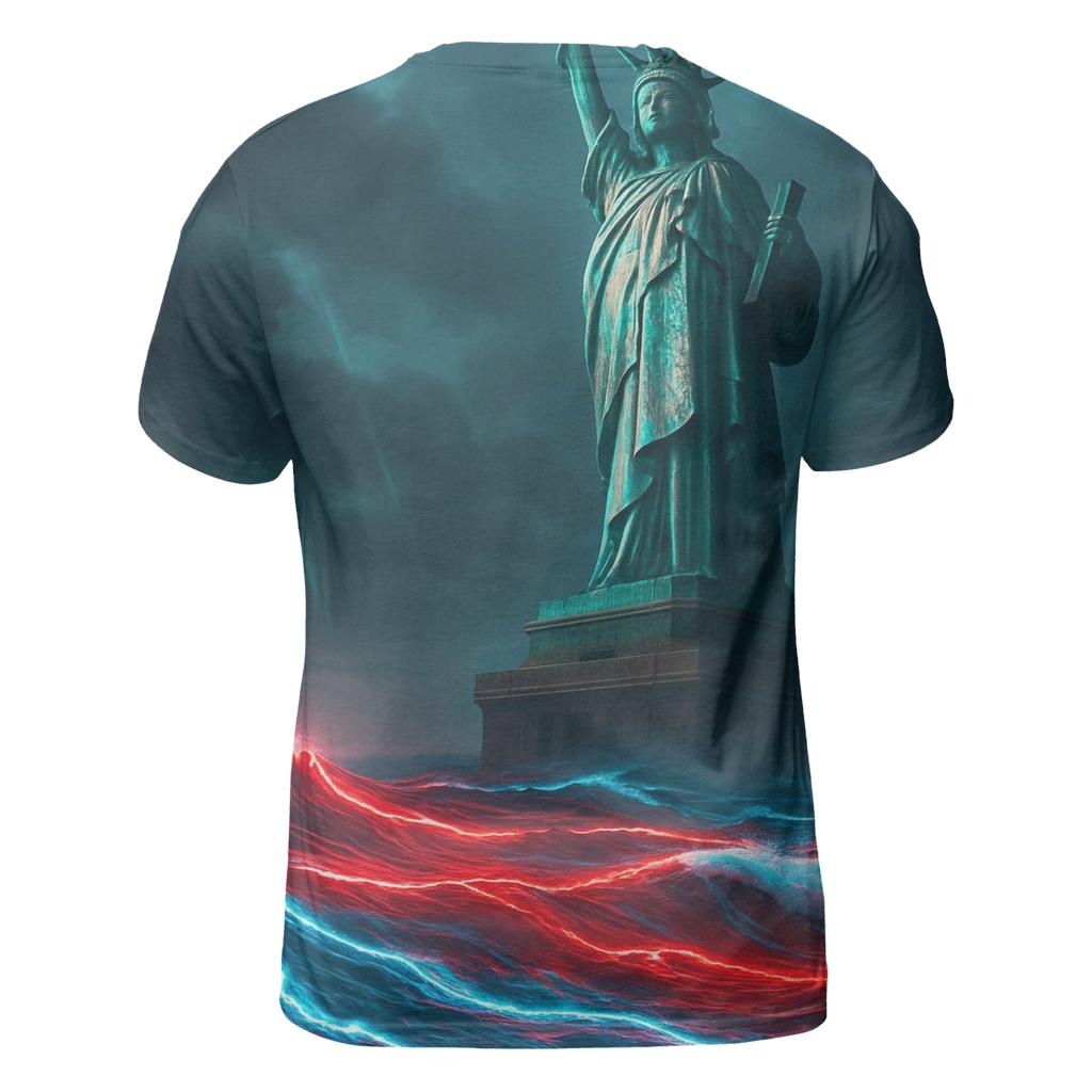 Liberty Harbor Neon Tide custom all-over print shirts