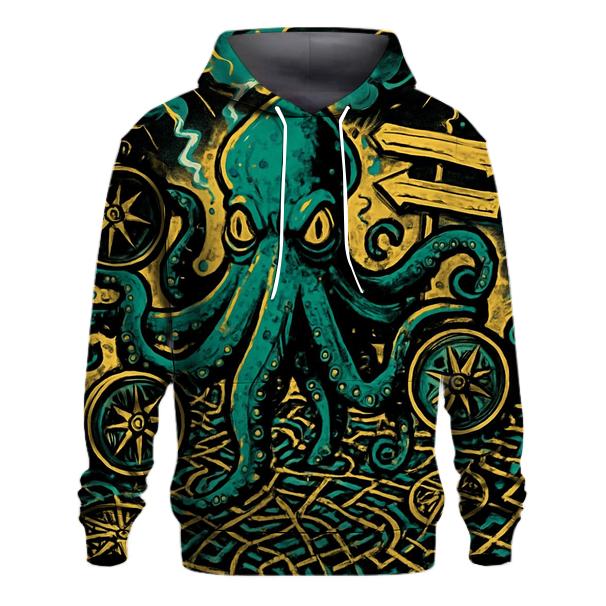 Chaotic Compass Kraken custom hoodies
