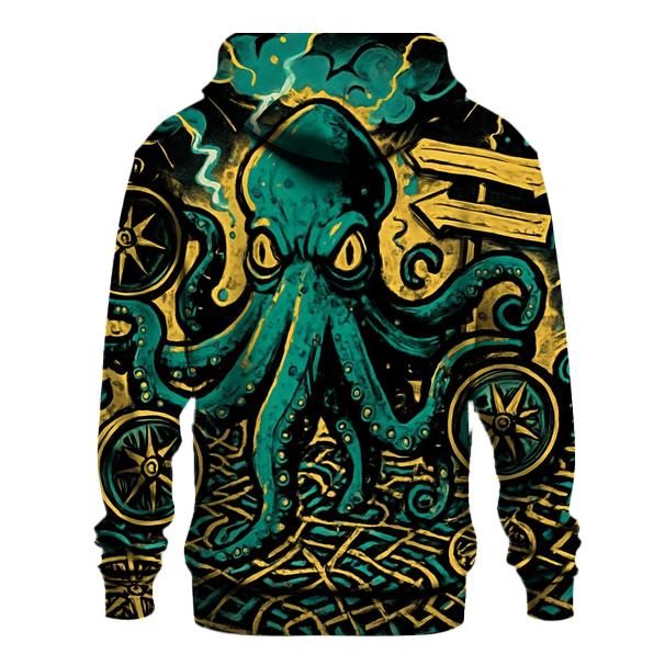 Chaotic Compass Kraken custom hoodies