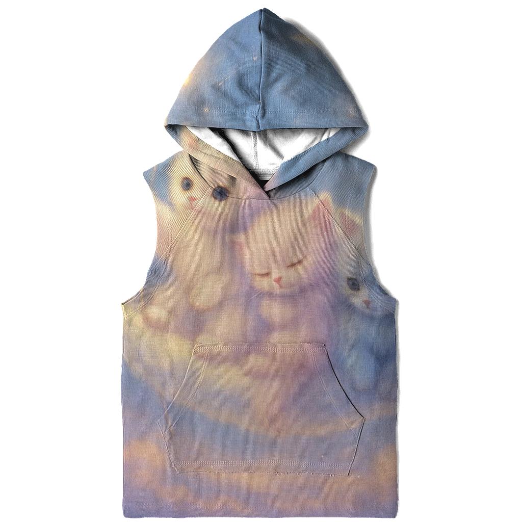 Moonlit Cloud Swing Kittens hoodie designs