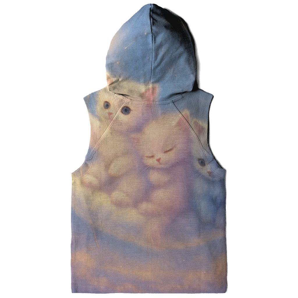Moonlit Cloud Swing Kittens hoodie designs