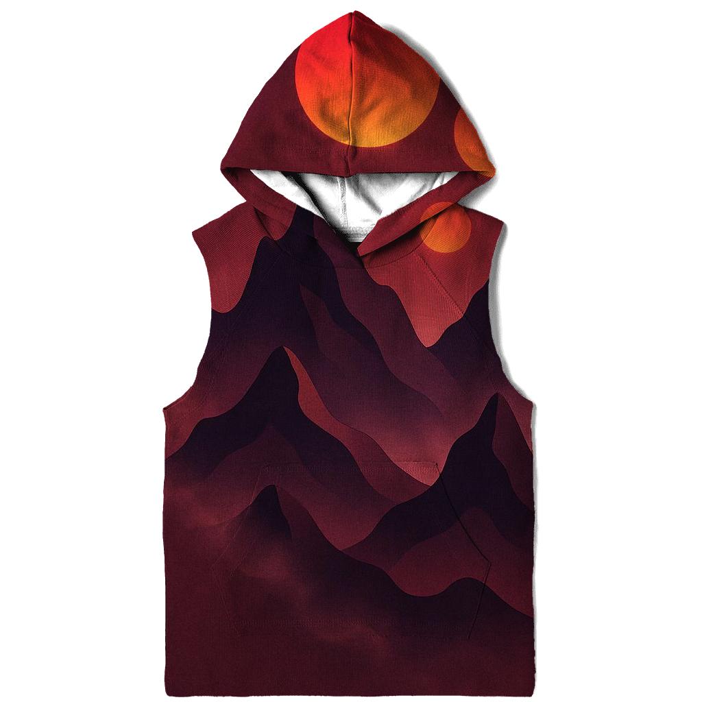 Crimson Peaks And Floating Suns hoodie designs
