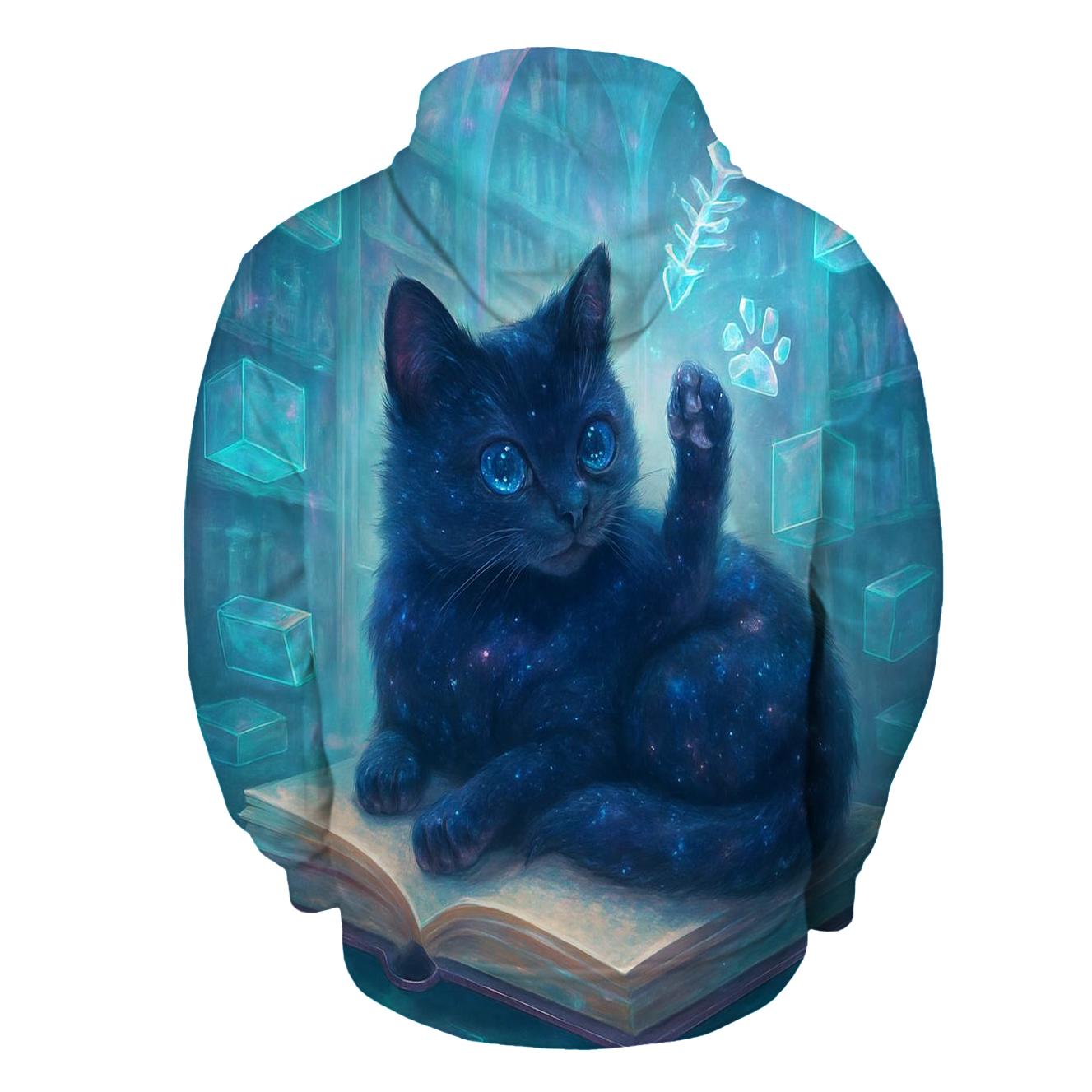 Crystal Library Cat Keeper heavyweight hoodies