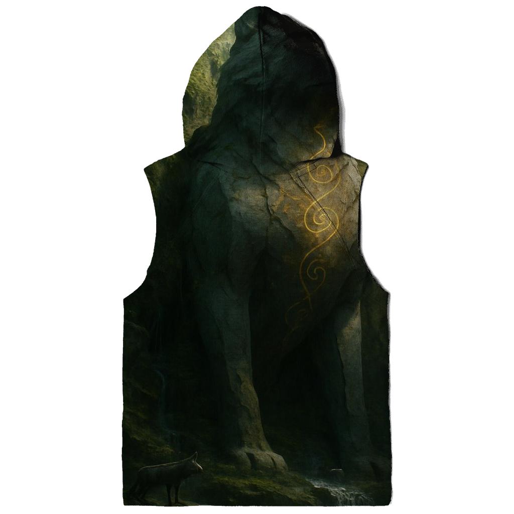 Ancient Stone Guardian Wolf hoodies fashion