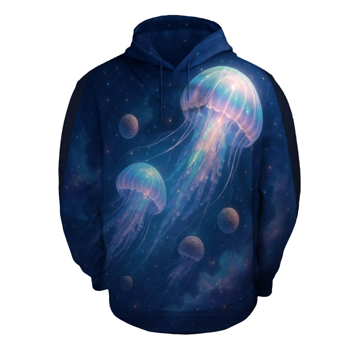 Orbiting Jellyfish Of The Star Sea heavyweight hoodies