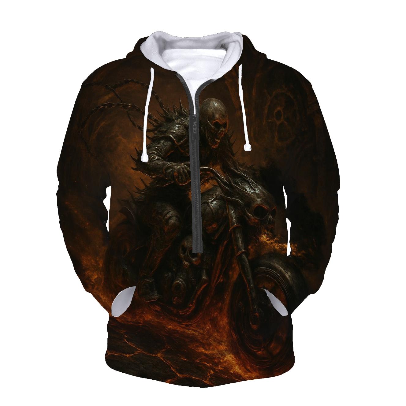 Grim Rider Of The Rusted Abyss designer hoodies