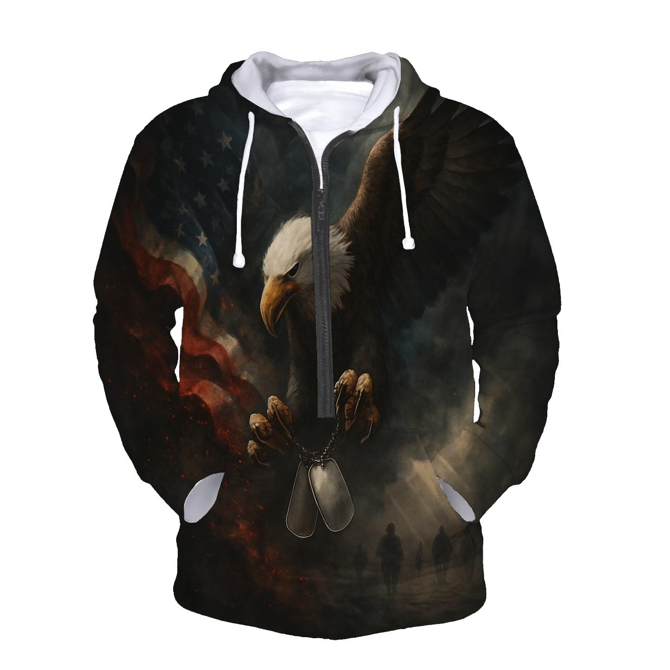 Eagle Of The Embered Banner hoodie trends