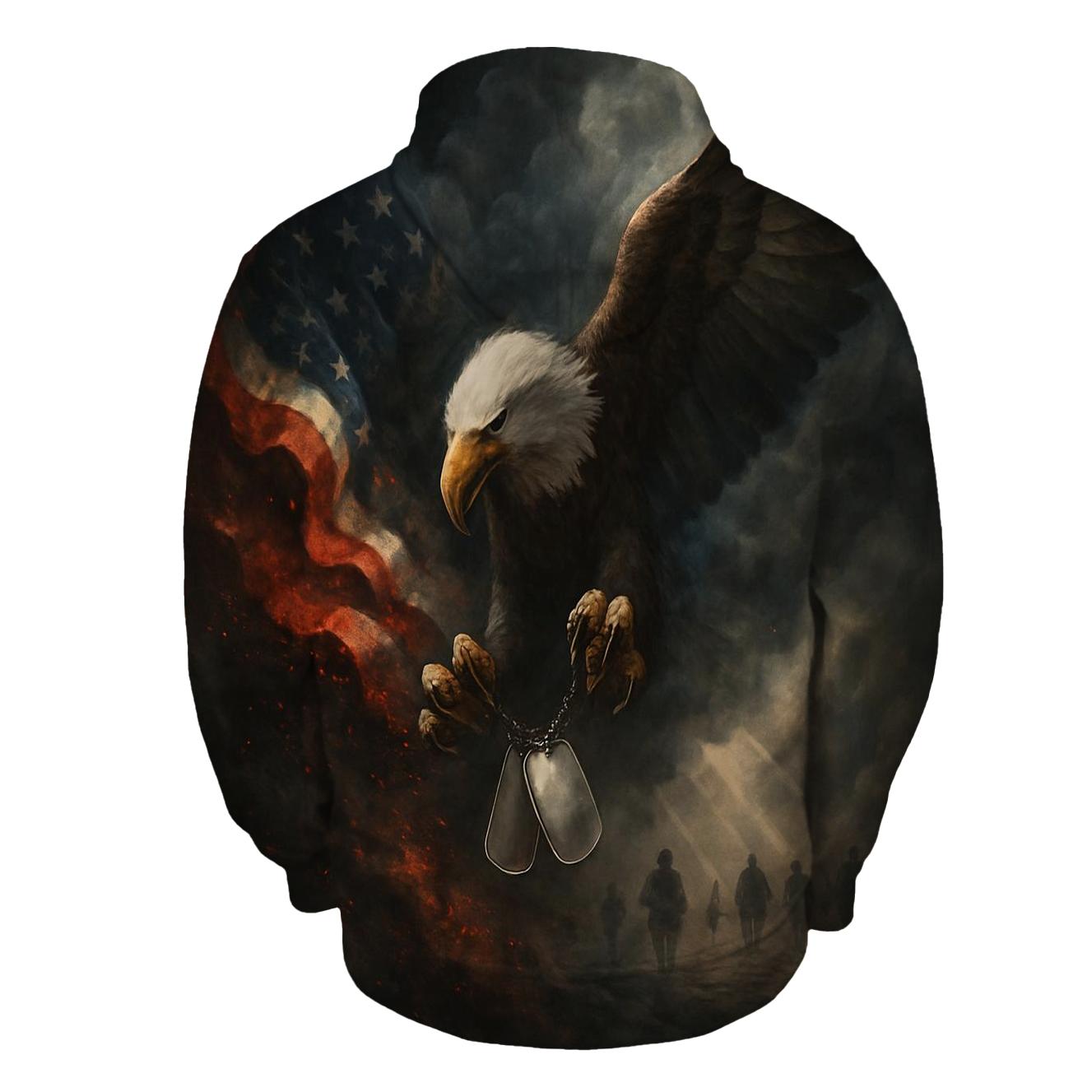 Eagle Of The Embered Banner hoodie trends