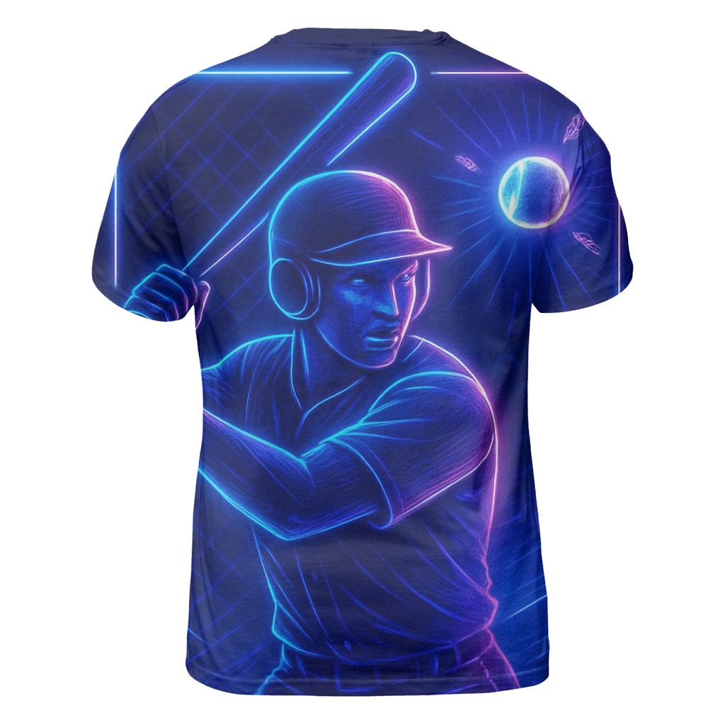 Cosmic Cage Blue Jays Batter Focus designer pattern shirts