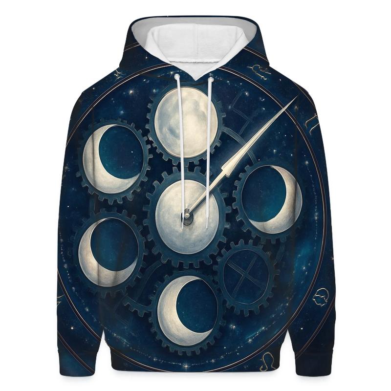 Galactic Clockwork Of The Moons hoodie designs