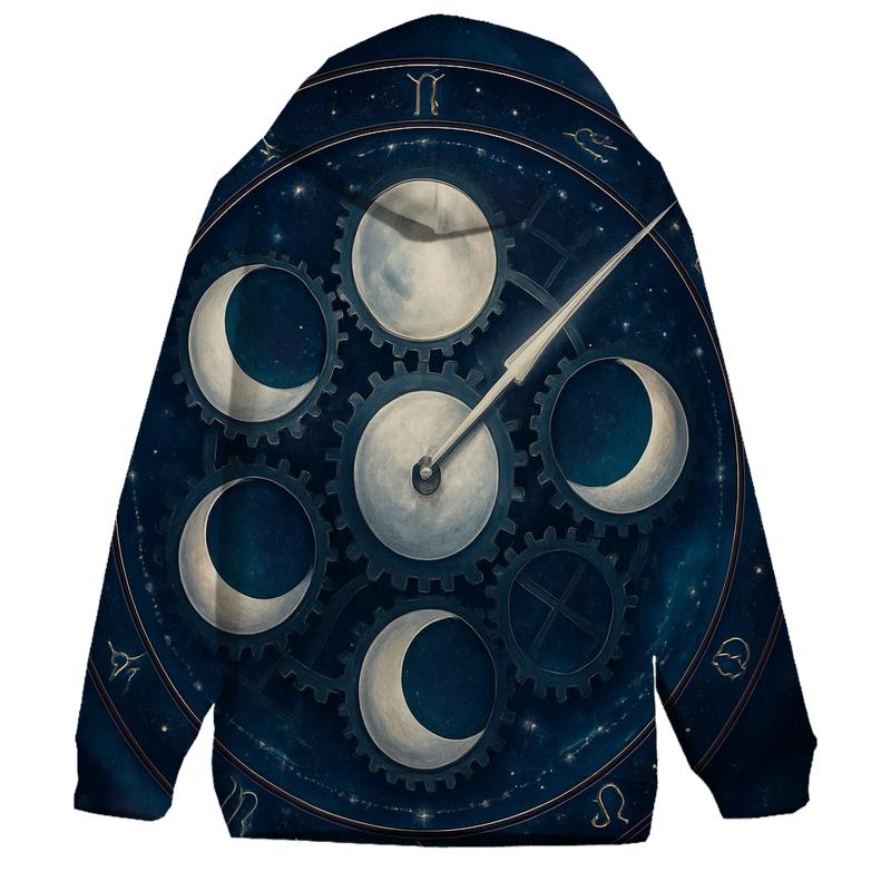 Galactic Clockwork Of The Moons hoodie designs