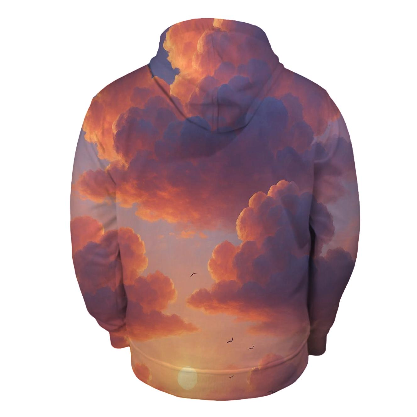 Cloud Islands In Rose Dusk hoodie styles