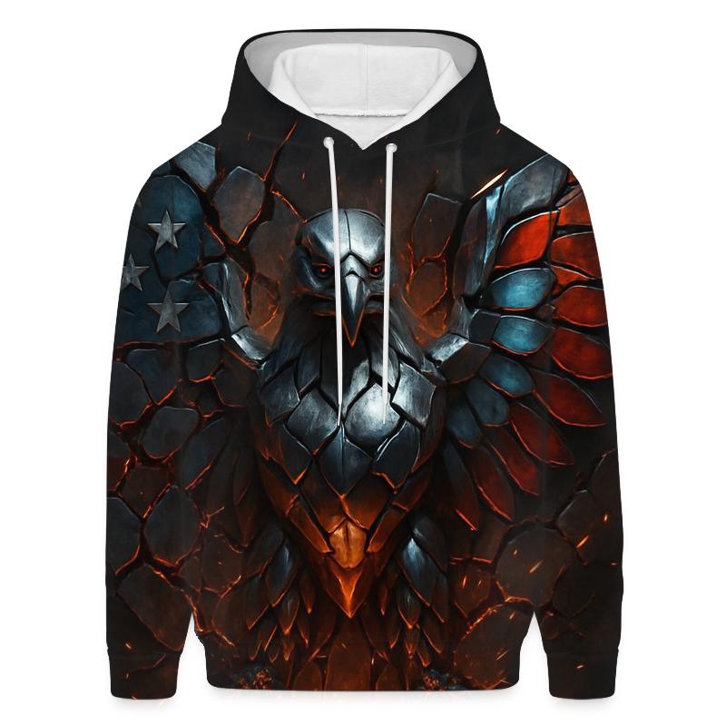 Steel Eagle Forge Of Freedom hoodies fashion