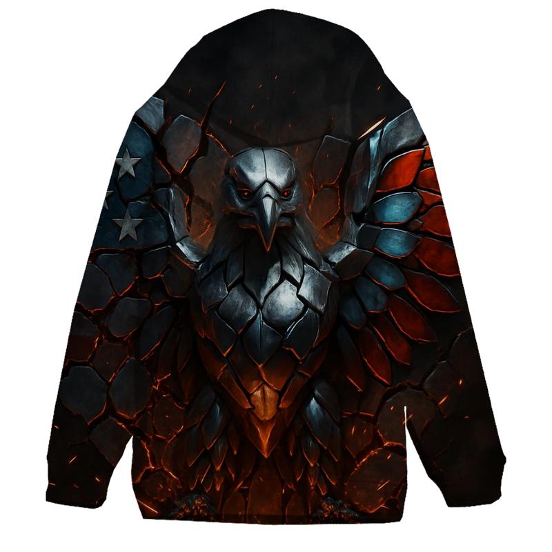 Steel Eagle Forge Of Freedom hoodies fashion