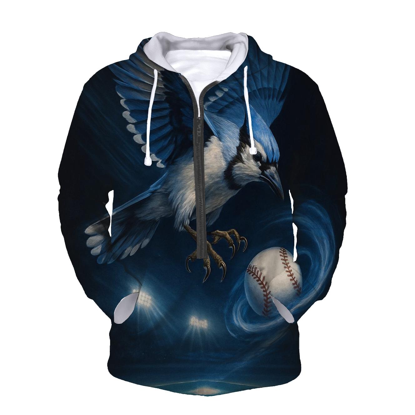 Sky Surge Blue Jays Diamond Flight pullover hoodies