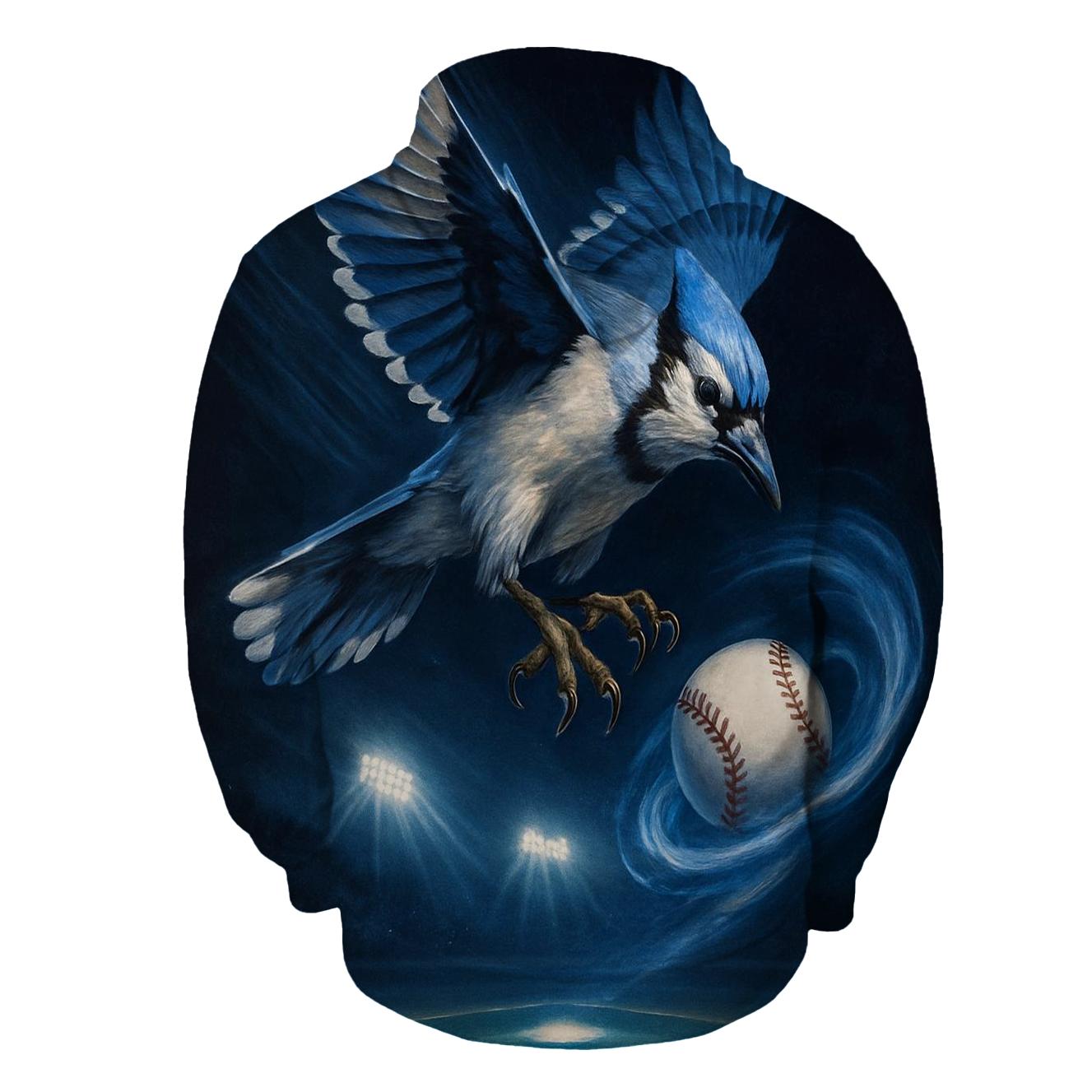 Sky Surge Blue Jays Diamond Flight pullover hoodies