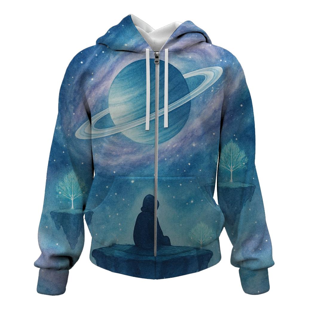 Stargazer On The Floating Archipelago pullover hoodies