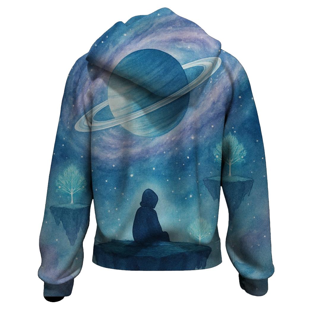 Stargazer On The Floating Archipelago pullover hoodies
