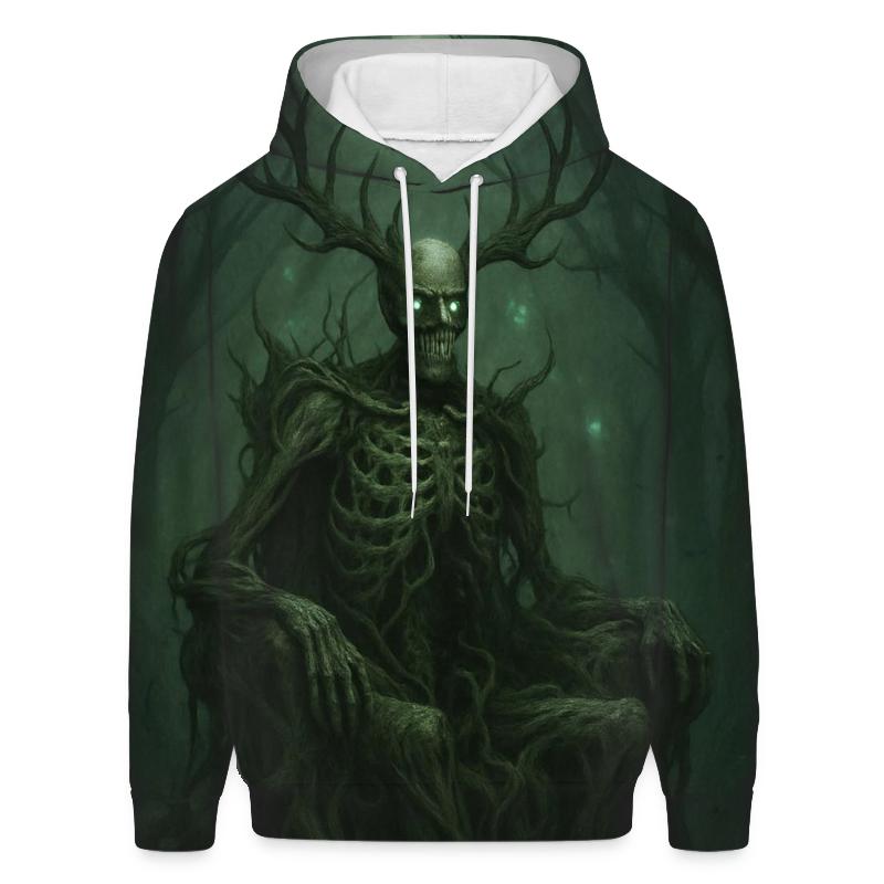 Throne Of The Hollow Forest King zip-up hoodies