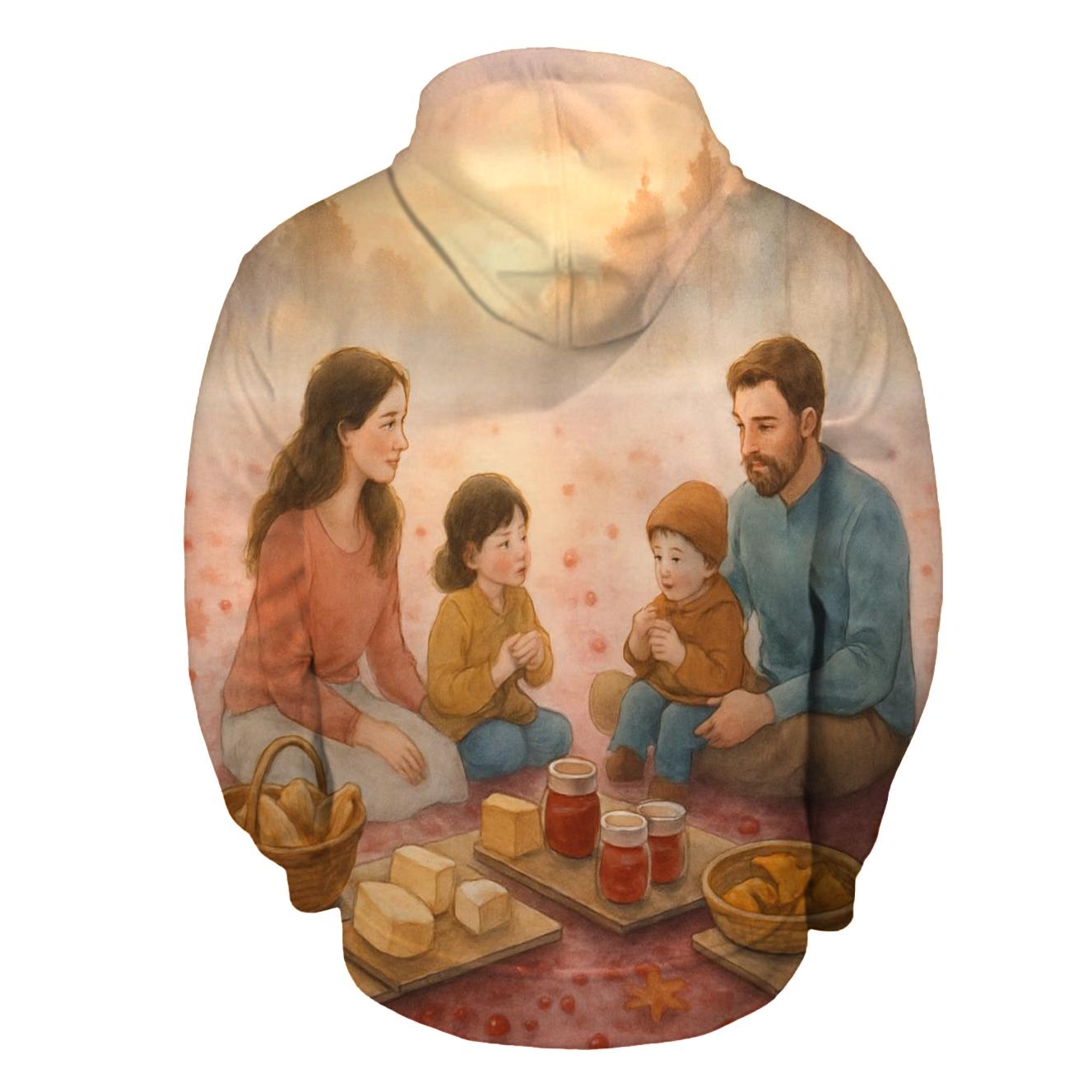 Cranberry Orchard Morning Picnic hoodies fashion