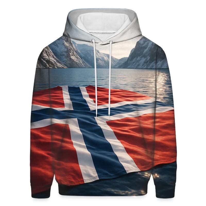 NordicFjordReflectionNorway hoodie designs