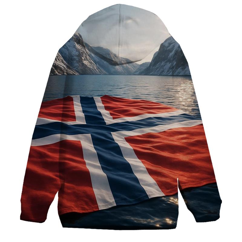 NordicFjordReflectionNorway hoodie designs