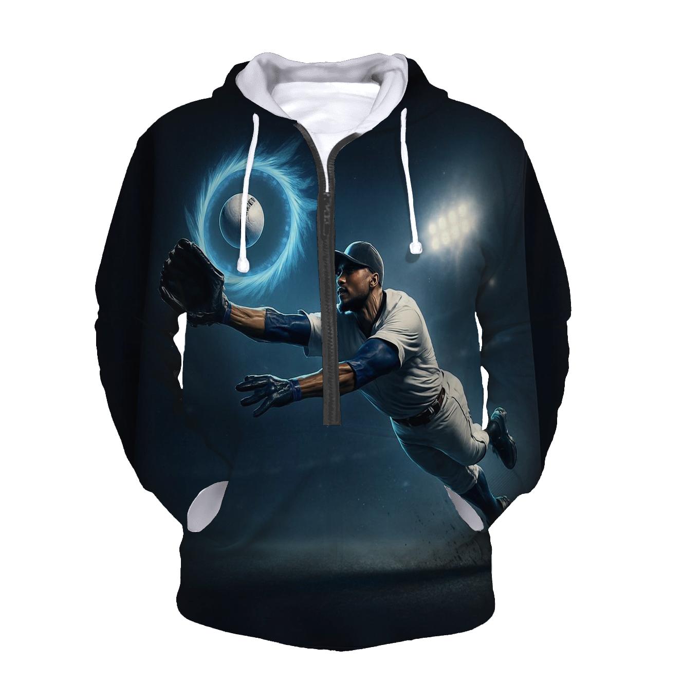Frozen Wingtip Catch Blue Jays Momentum zip-up hoodies