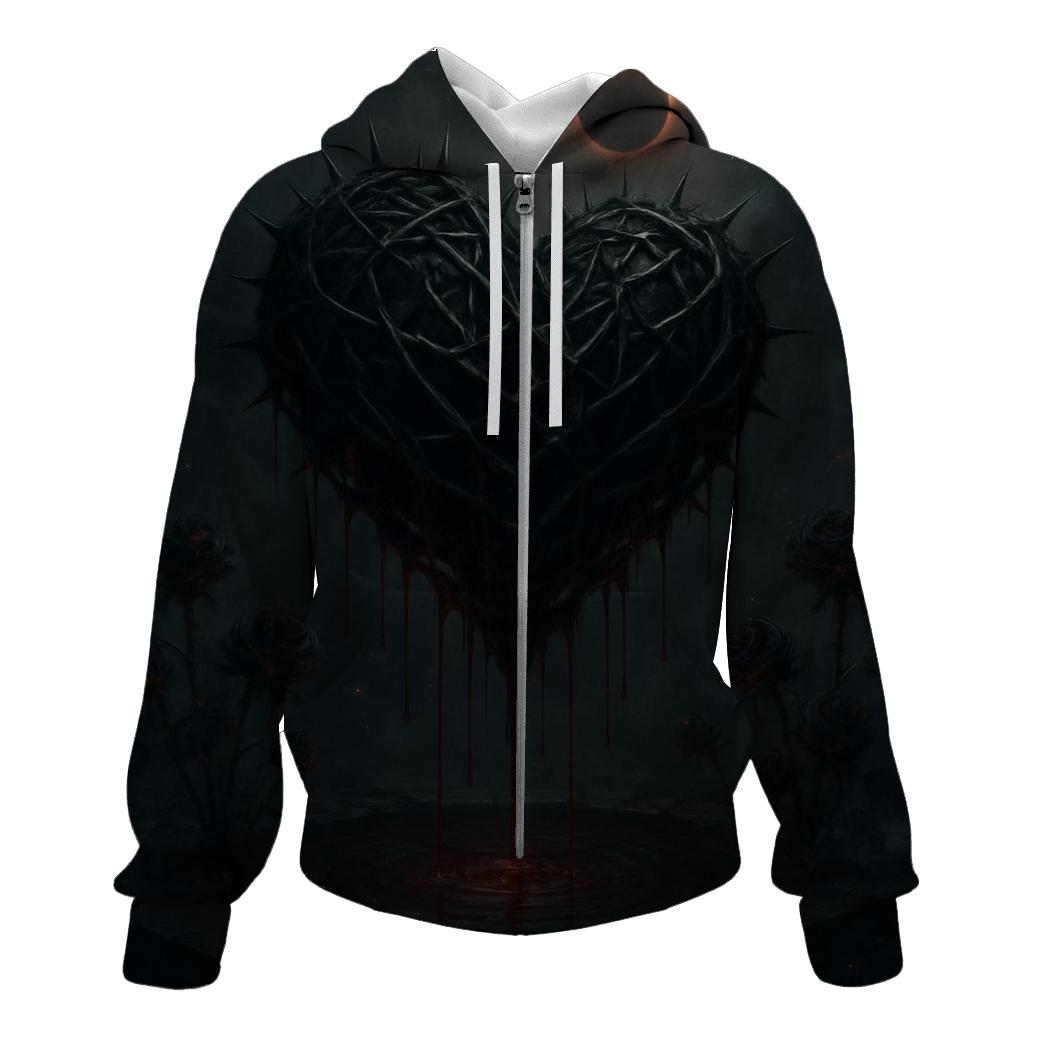 Thorns Of The Bleeding Eclipse printed hoodies
