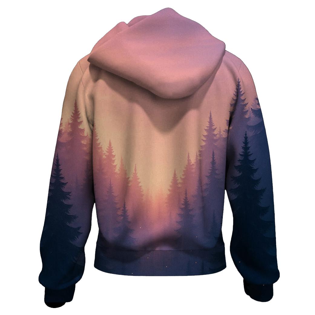 Whispers Of The Dusk Forest lightweight hoodies
