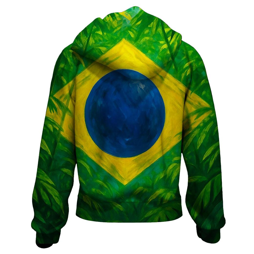 BrazilianRainforestPulse custom hoodies