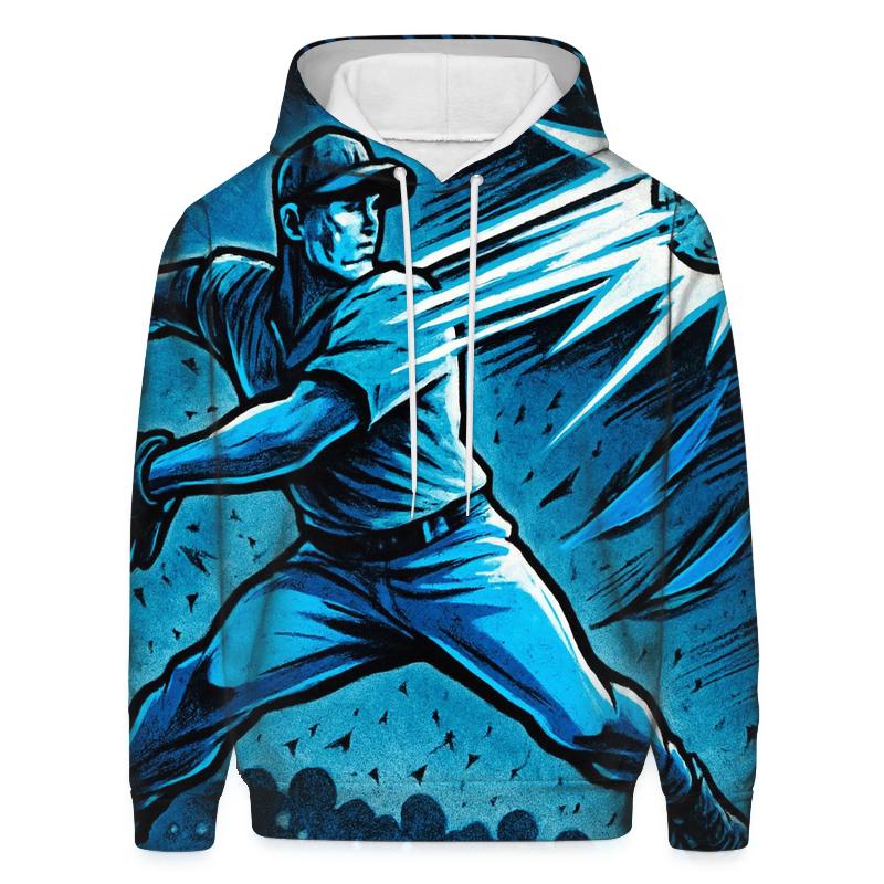 Thunderline Pitcher In Blue Jays Velocity pullover hoodies