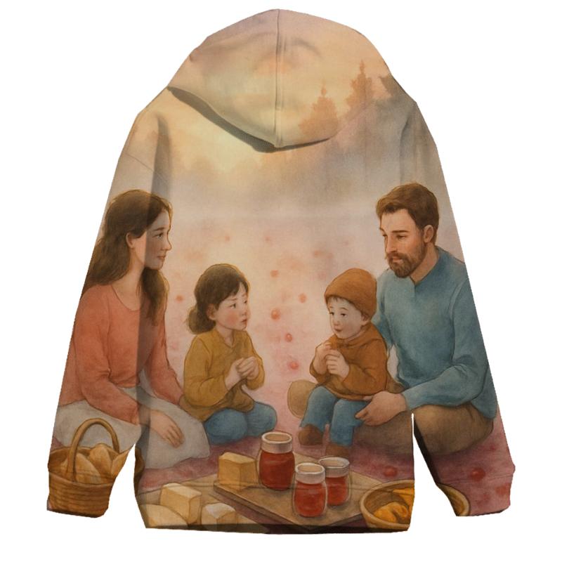 Cranberry Orchard Morning Picnic hoodie trends