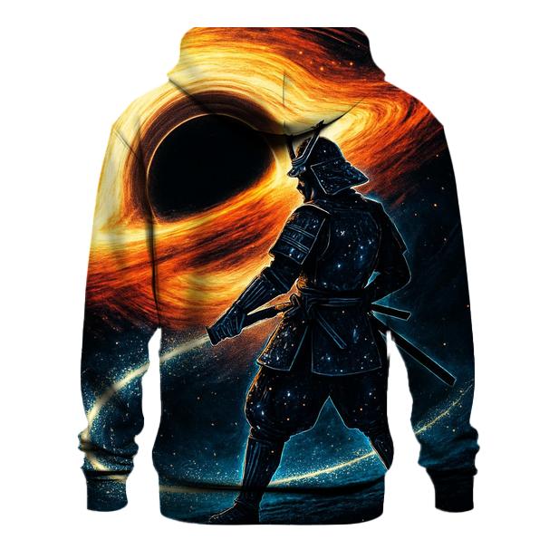 Cosmic Samurai On The Event Horizon designer hoodies