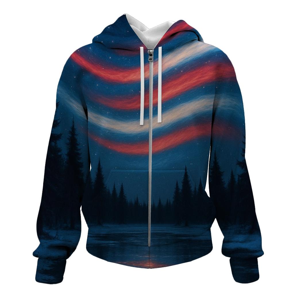 Northern Lights Patriot Sky lightweight hoodies