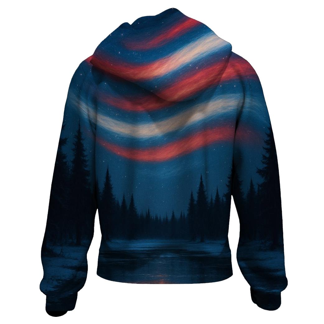 Northern Lights Patriot Sky lightweight hoodies