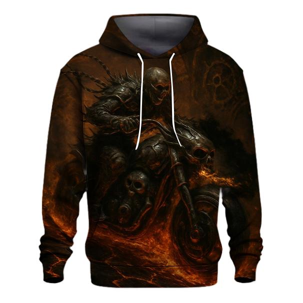 Grim Rider Of The Rusted Abyss zip-up hoodies