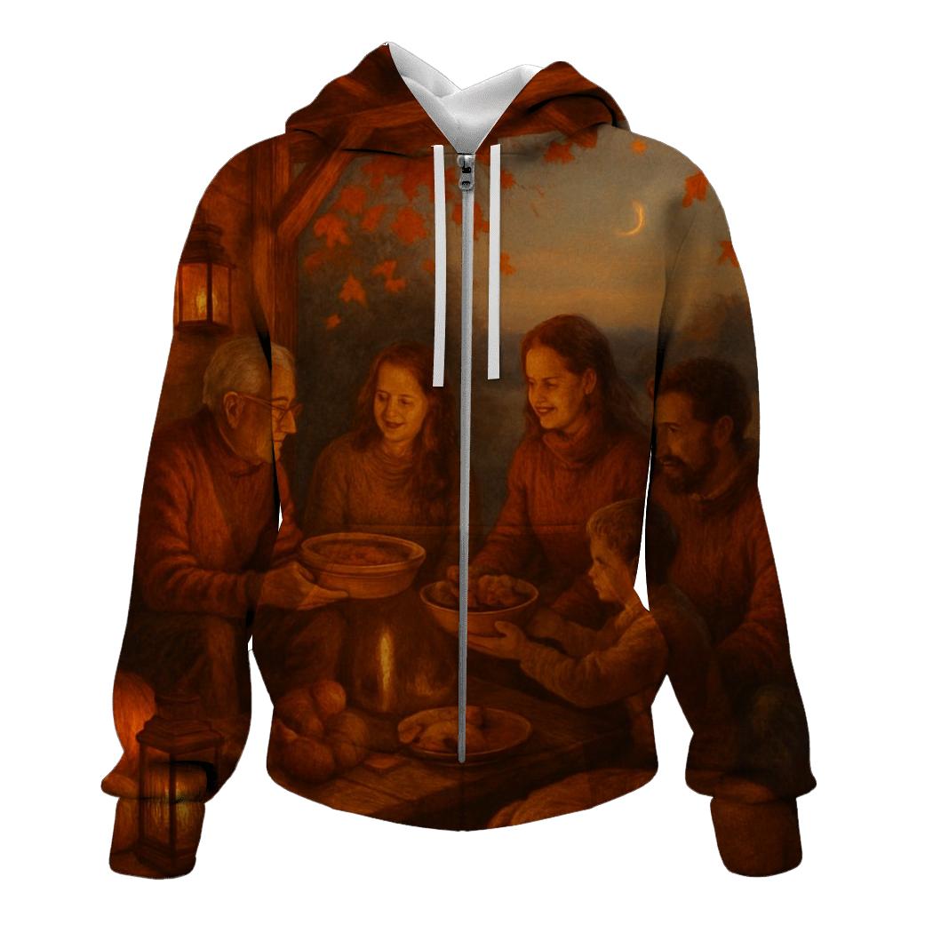 Harvest Moon Porch Gathering designer hoodies