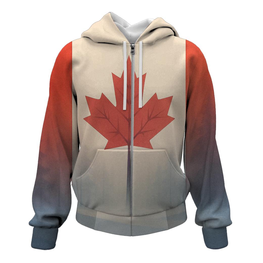 CanadianMapleMistSilhouette designer hoodies