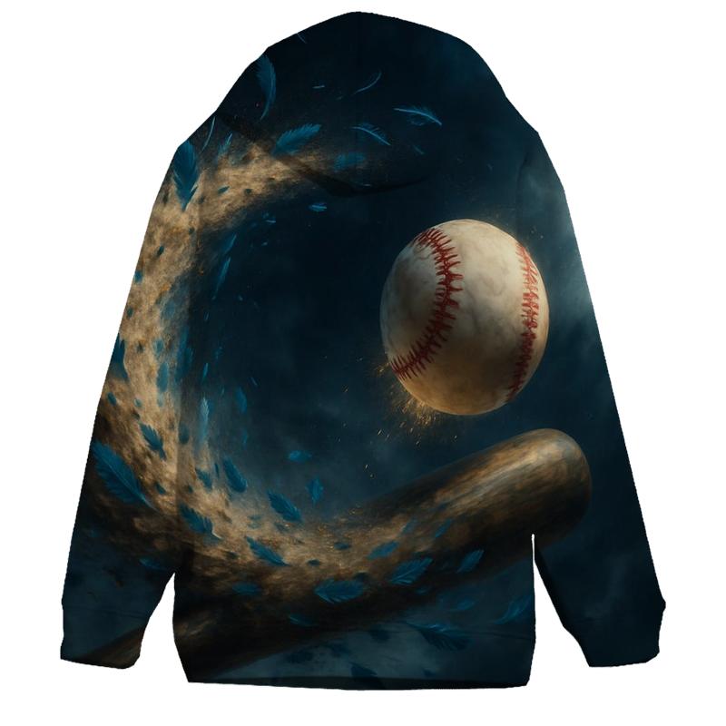 Stormbreak Bat Arc With Blue Jays Feathers hoodie trends