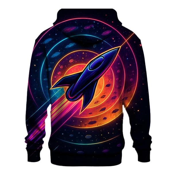 Neon Rings Of The Time Voyager hoodie trends