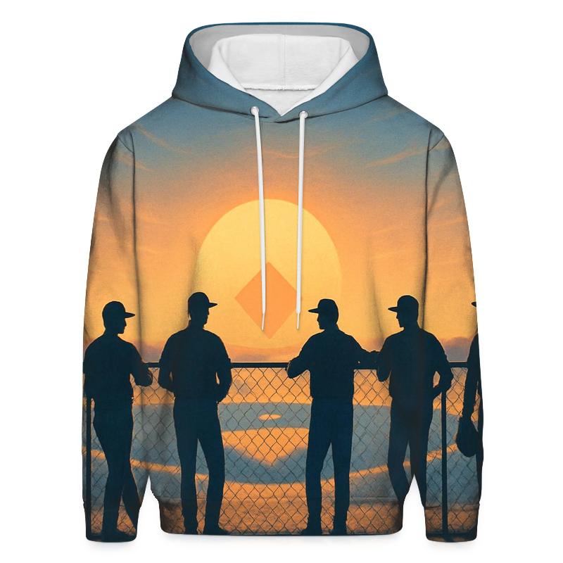 Solar Fade Blue Jays Bullpen Silhouettes hoodie styles