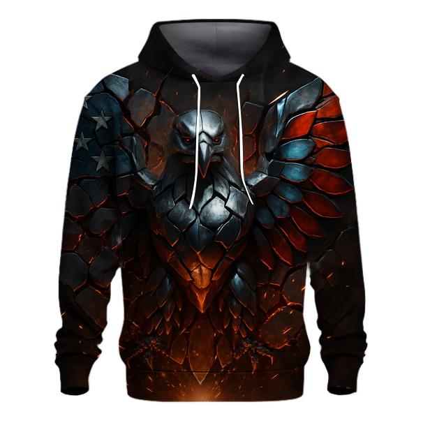 Steel Eagle Forge Of Freedom hoodies fashion